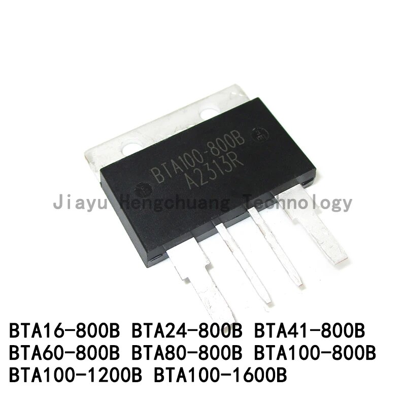  ̸ BTA16A BTA24 800V BTA100A BTA60-800B BTA80A-800B 41A BTA100-1200B BTA100-1600B TO-220/TO3/4PL, 20 